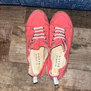 Vionic Women's Pink Casual Sneakers